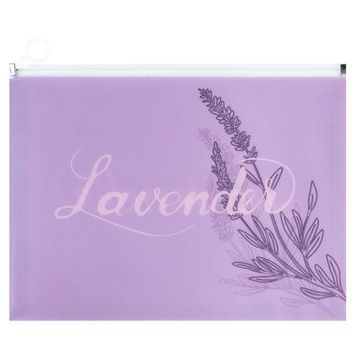 Папка на молнии zip-lock А4+ Lavender-1 1497-36-A фото