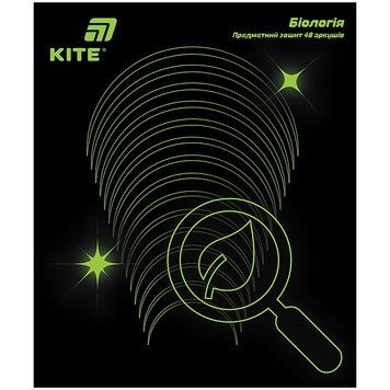 Зошит предметний Kite Lumen K26-240-7, 48 аркушів, клітинка, біологія K26-240-7 фото