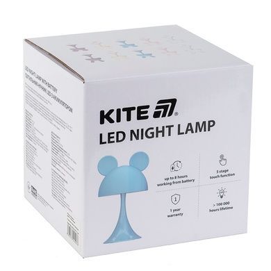 Світильник-нічник LED з акумулятором Simple Mouse Kite K25-317-2-4, персиковий K25-317-2-4 фото