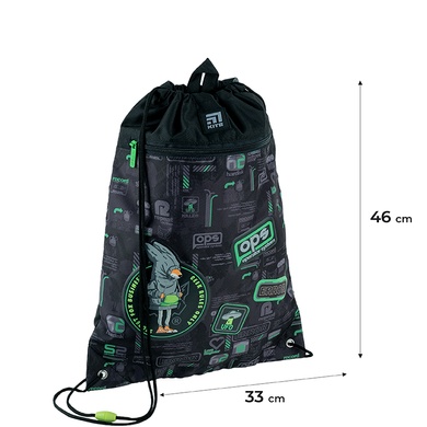 Школьный набор Kite Fox Rules SET_K24-700M-4 (рюкзак, пенал, сумка) SET_K24-700M-4 фото