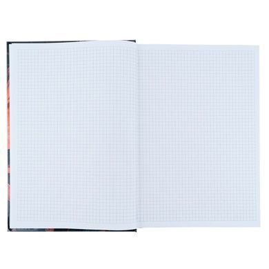 Книга записна Axent Flora 8423-28-A, А4, 192 аркуша, клітинка, помаранчева 8423-28-A фото