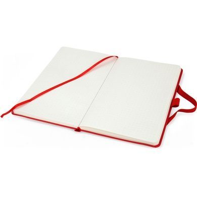 Книга записна Axent Partner 8306-05-A, A5-, 125x195 мм, 96 аркушів, крапка, тверда обкладинка, червона 8306-05-A фото