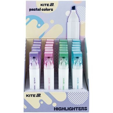 Маркер Highlighter Kite Creative Pastel Colors K24-1145 K24-1145 фото