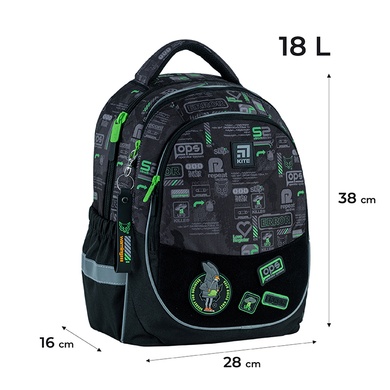 Школьный набор Kite Fox Rules SET_K24-700M-4 (рюкзак, пенал, сумка) SET_K24-700M-4 фото