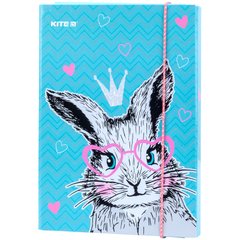 Папка для тетрадей на резинках Kite Cute Bunny K21-210-1, В5