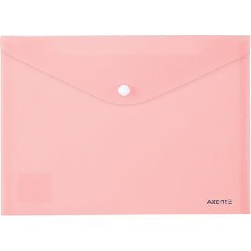 Папка на кнопке Axent Pastelini 1522-10-A, А5, розовая 1522-10-A фото