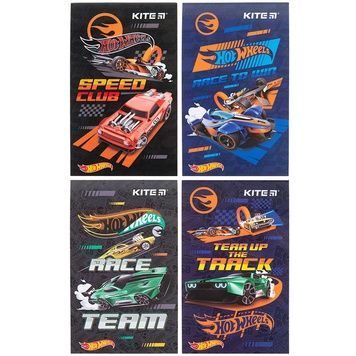 Блокнот-планшет Kite Hot Wheels HW23-195, A6, 50 аркушів, нелінований HW23-195 фото