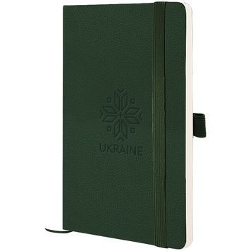 Книга записна Partner Soft Skin,125*195, 96арк, кл Вишиванка 8616-23-2-A фото