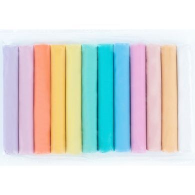 Пластилін восковий Kite Creative Pastel K-086-P, 12 кольорів, 200 г K-086-P фото