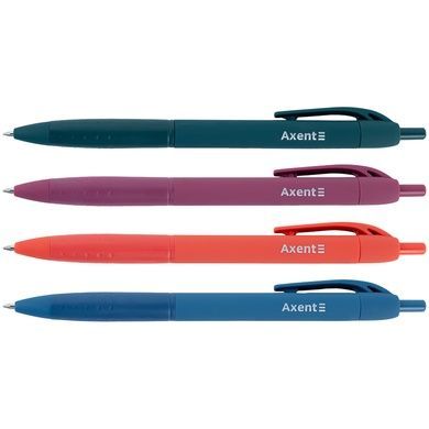 Ручка кулькова автоматична Axent Earth Colors AB1097-02-A, 0.7 мм, синя AB1097-02-A фото