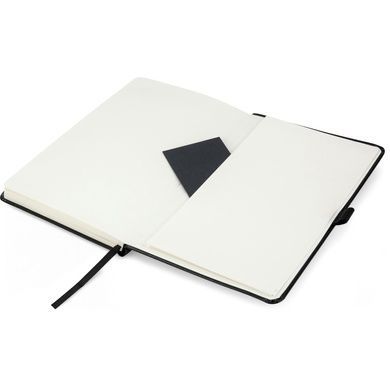 Книга записна Axent Partner 8306-01-A, A5-, 125x195 мм, 96 аркушів, крапка, тверда обкладинка, чорна 8306-01-A фото
