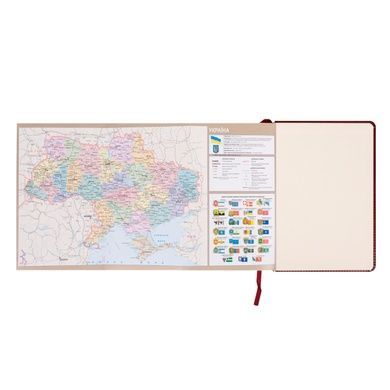 Ежедневник Leo Planner Vector А5 датированный 2027 твердый коричневый 368 страниц 252759 фото