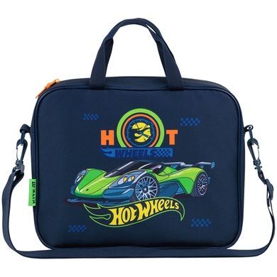 Шкільна текстильна сумка Kite Hot Wheels HW26-589 HW26-589 фото