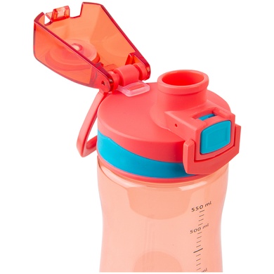 Пляшечка для води Kite K23-395-1, 650 мл, рожева K23-395-1 фото