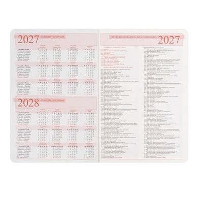 Ежедневник Leo Planner Vector А5 датированный 2027 твердый коричневый 368 страниц 252759 фото