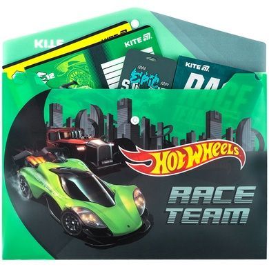 Папка на кнопці Kite Hot Wheels HW25-244, А4 HW25-244 фото