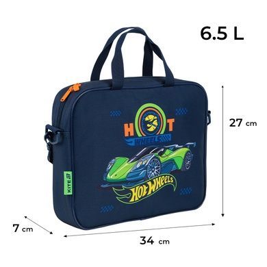 Шкільна текстильна сумка Kite Hot Wheels HW26-589 HW26-589 фото