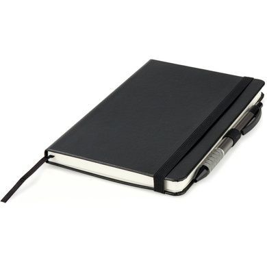 Книга записна Axent Partner 8306-01-A, A5-, 125x195 мм, 96 аркушів, крапка, тверда обкладинка, чорна 8306-01-A фото