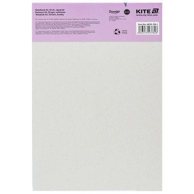 Блокнот-планшет Kite Kuromi HK25-194-1, A5, 50 аркушів, клітинка HK25-194-1 фото