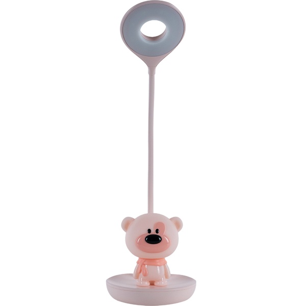 Настільна лампа LED з акумулятором Bear Kite K24-492-2-2, рожевий K24-492-2-2 фото