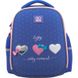 Рюкзак шкільний GoPack Education напівкаркасний 165S-2 Hearts GO22-165S-2 фото 1
