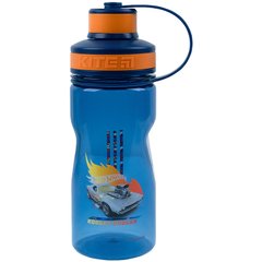 Бутылочка для воды Kite Hot Wheels HW21-397, 500 мл, синяя