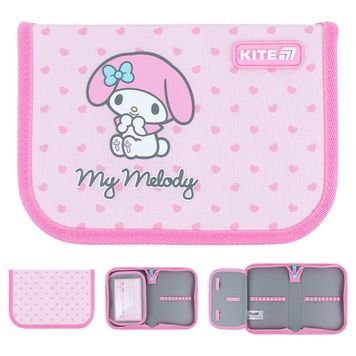 Пенал без наполнения Kite Hello Kitty HK26-621-3, 1 отделение, 1 отворот HK26-621-3 фото