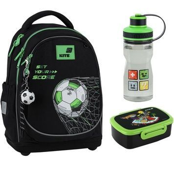 Рюкзак школьный Kite Education Football K26-724S-3 3в1 K26-724S-3set фото