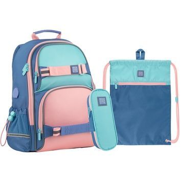 Шкільний набір Wonder Kite SET_WK22-702M-3, світло-фіолетовий SET_WK22-702M-3 фото