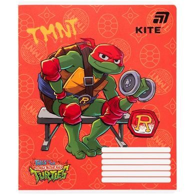 Зошит шкільний Kite Ninjia Turtles NT26-236, 18 аркушів, клітинка NT26-236 фото