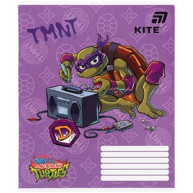 Зошит шкільний Kite Ninjia Turtles NT26-236, 18 аркушів, клітинка NT26-236 фото