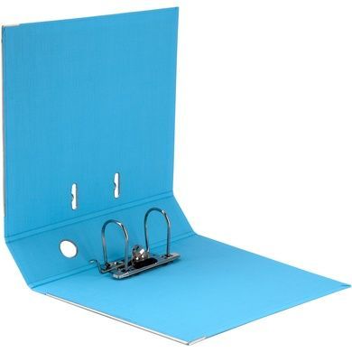 Папка-реєстратор Axent Prestige+ 1722-29P-A, двостороння, A4, 75 мм, розібрана, світло-блакитна 1722-29P-A фото