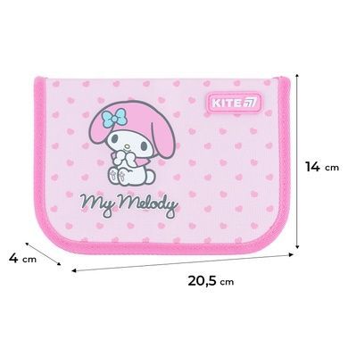 Пенал без наповнення Kite Hello Kitty HK26-621-3, 1 відділення, 1 відворот HK26-621-3 фото