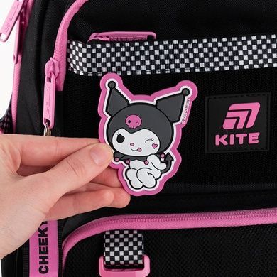 Бейдж на липучці Kite Kuromi HK25-3011-2 HK25-3011-2 фото