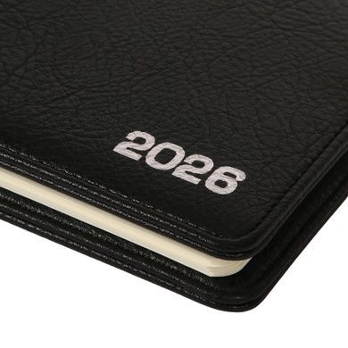 Планінг (щотижневик) настільний 34х13 см Leo Planner датований 2026 "Credo", чорний, 128 сторінок (252679) 252679 фото