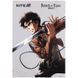 Блокнот-планшет Kite Attack on Titan AT25-194, A5, 50 аркушів, клітинка