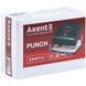 Дырокол для бумаги Axent Exakt-2 3930-28-A, металлический, 30 листов, Earth colors, кораловый 3930-28-a фото 5