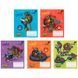 Зошит шкільний Kite Ninjia Turtles NT26-236, 18 аркушів, клітинка NT26-236 фото 1