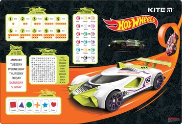 Подложка настольная Kite Hot Wheels HW23-207 HW23-207 фото