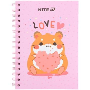 Блокнот на спіралі Kite Cute 3 K25-1911-3, А5, 80 аркушів, клітинка K25-1911-3 фото