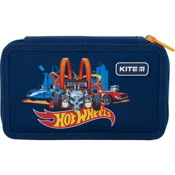 Пенал без наполнения Kite Hot Wheels HW22-623, 2 отделения HW22-623 фото