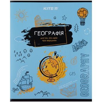 Предметная тетрадь Kite Classic K21-240-05, 48 листов, клетка, география K21-240-05 фото
