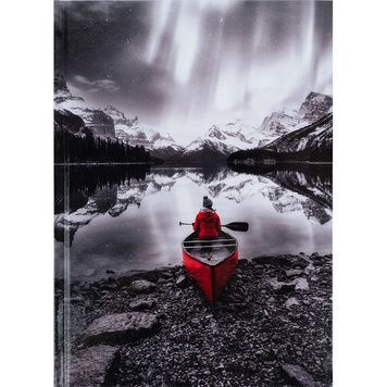 Книга записна Axent R&B Lady 8457-2-A, А5, 96 аркушів, клітинка, тверда обкладинка 8457-2-A фото
