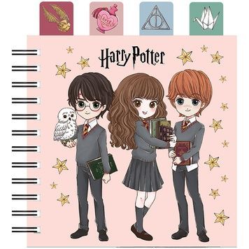 Блокнот з розділювачами на спіралі Harry Potter HP26-278, 80 аркушів, клітинка, пластикова обкладинка HP26-278 фото