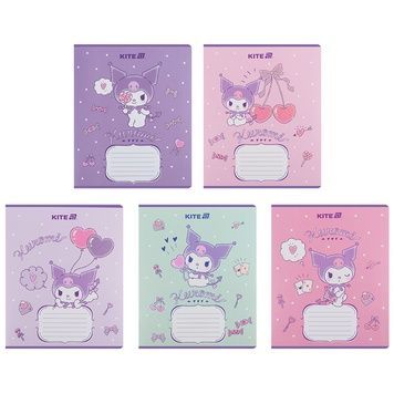 Зошит шкільний Kite Kuromi HK25-234-2, 12 аркушів, лінія HK25-234-2 фото