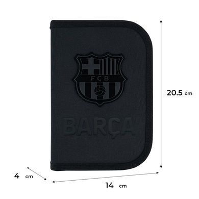 Пенал без наповнення Kite FC Barcelona BC26-622, 1 відділення, 2 відвороти BC26-622 фото