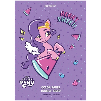 Бумага цветная двусторонняя Kite My Little Pony LP24-250, А4 LP24-250 фото