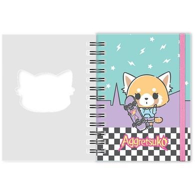 Блокнот на спіралі Kite Aggretsuko AR25-229, А6, 80 аркушів, клітинка AR25-229 фото