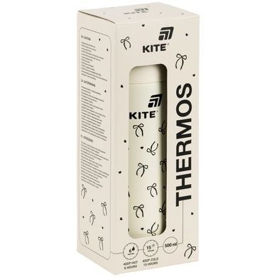 Термос Kite K26-1222-3, 500 мл, бежевый K26-1222-3 фото