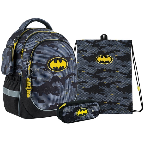 Школьный набор Kite DC Comics SET_DC24-700M (рюкзак, пенал, сумка) SET_DC24-700M фото